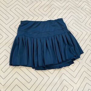 Goldhinge Teal Blue Athletic Skort